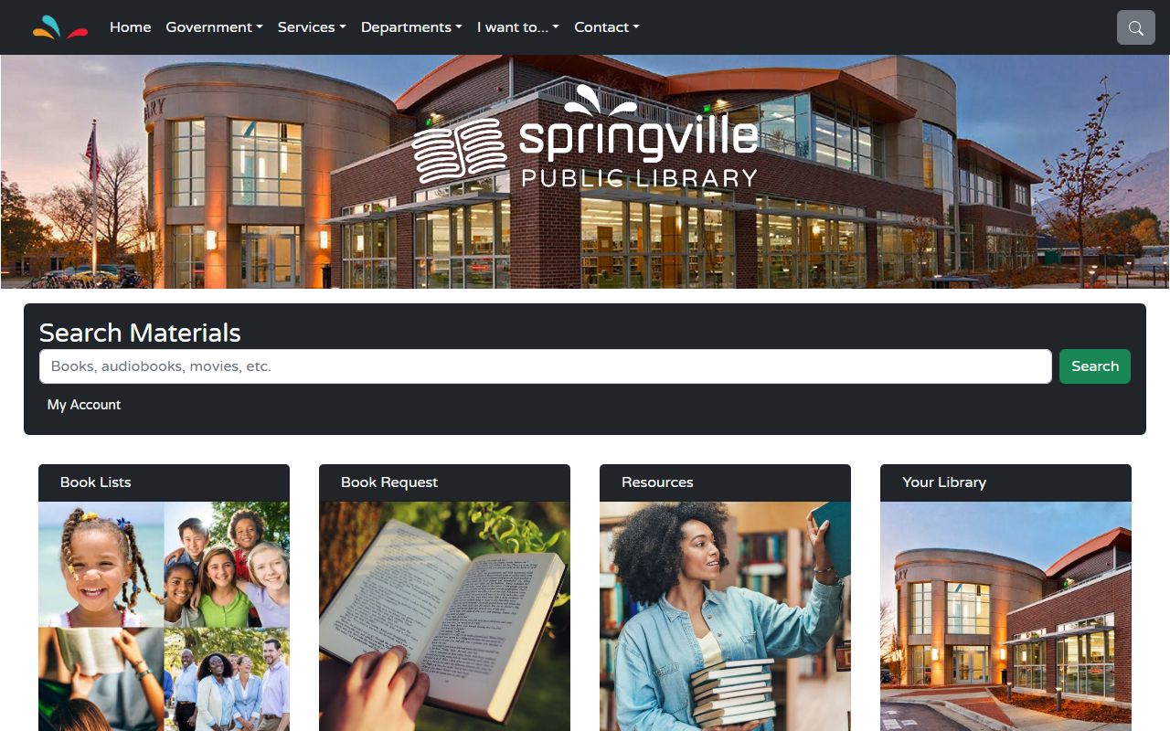 Springville obituary research at the Springville Library