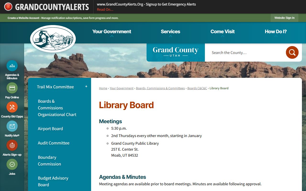 Grand County obituary research at the Grand County Recorder office